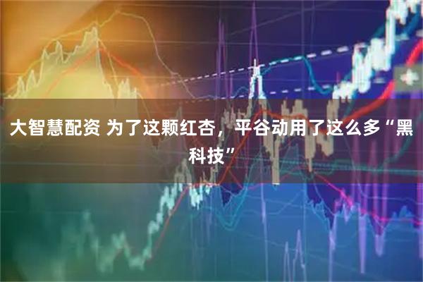 大智慧配资 为了这颗红杏，平谷动用了这么多“黑科技”